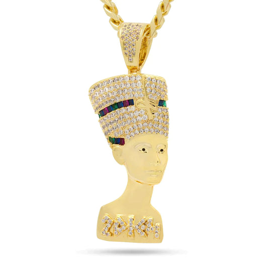 3D BOSS NEFERTITI NECKLACE