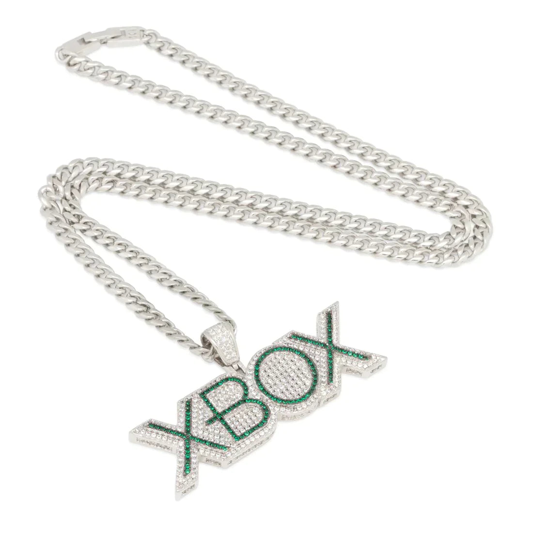 XBOX EMERALD XBOX NECKLACE