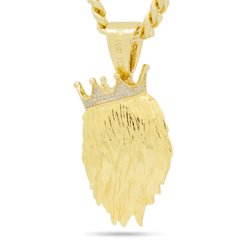 3D BOSS ROARING LION NECKLACE